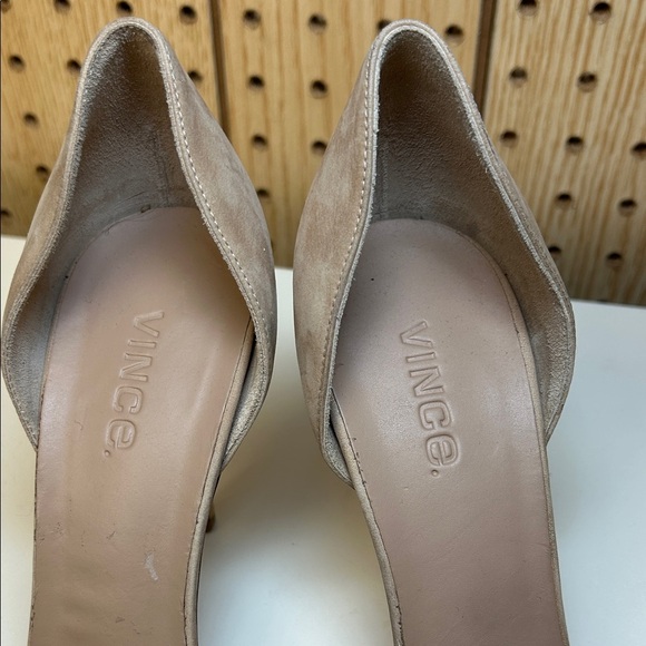 Vince Claire Python Pointed Toe Heels - Picture 10 of 10